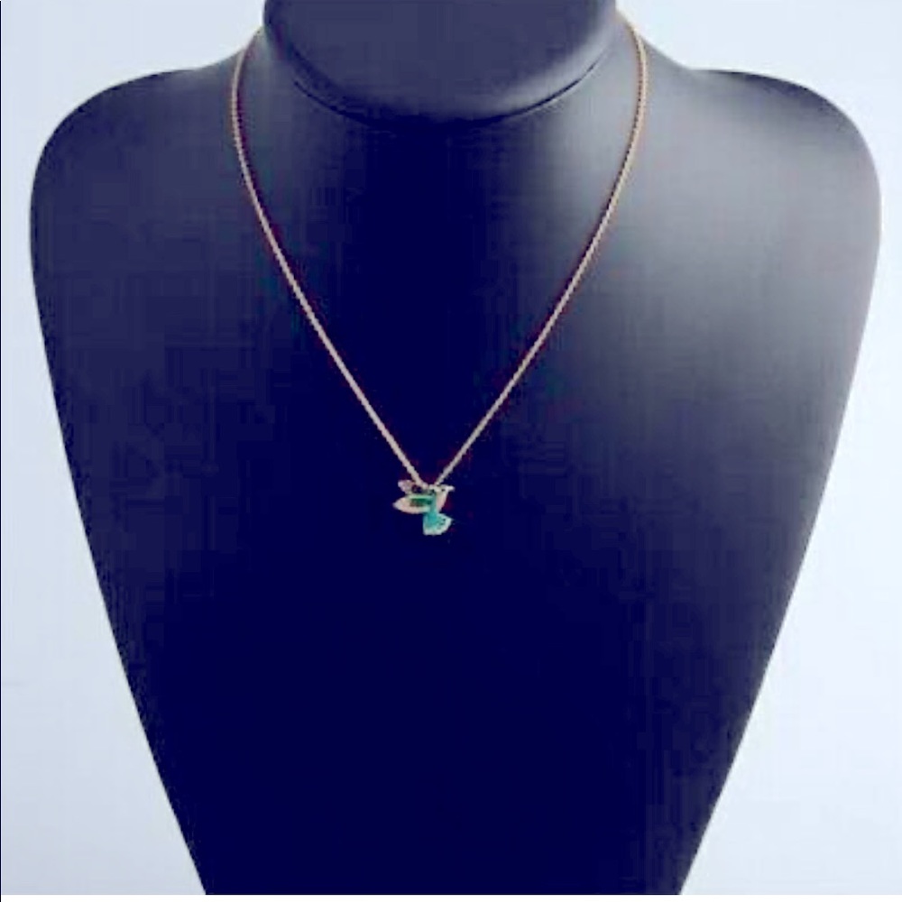Retired Kate Spade hummingbird necklace NWT - Picture 2 of 9